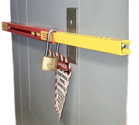 electrical panel box locks|lockout tagout electrical panel.